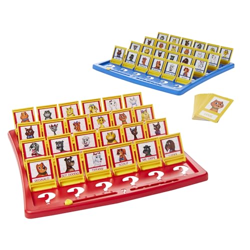 Hasbro Gaming Guess Who? Board Game, with People and Pets Cards, The Original Guessing Game for Kids, Ages 6 and Up, Easter Gifts for Boys and Girls ( Exclusive)