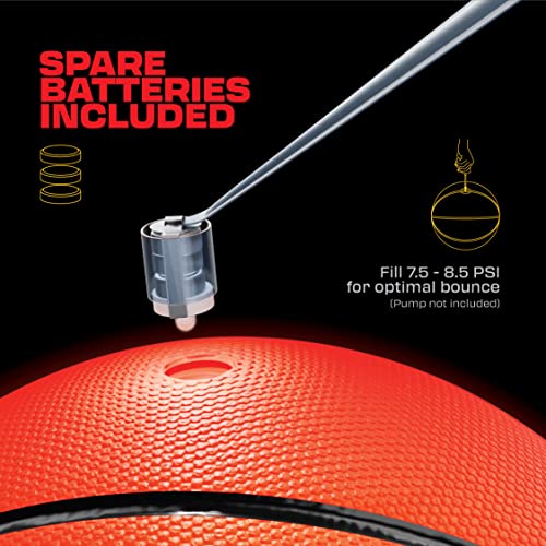 FlashCatch Light Up Basketball - Glow in The Dark - Sports Gear Accessories Gifts for Boys 8-15+ Year Old - Kids Teens Gift Birthday Ideas - Teen Boy Toys Ages 8 9 10 11 12 13 14 15 Outdoor Teenager