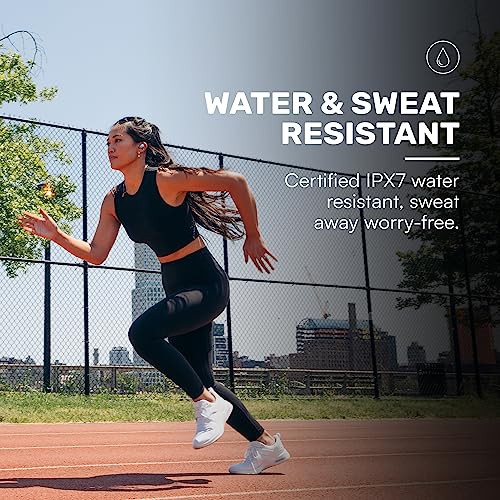 Raycon Fitness Bluetooth Wireless Earbuds + Microphone with Active Noise Canceling, Sweat & Water-Resistant Earphones, Running Headphones, Ear Buds Wireless Bluetooth 56 Hours Playtime (Black)