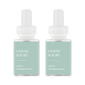 Pura Smart Home Scent Refill - Long-Lasting Premium Fragrance per Refill - Clean Diffuser Fragrance for Home, Office & Apartment - 2 Pack, Linens & Surf