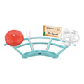 NETVUE by Birdfy Pro Perch - Wider Extension Perch to DIY Add-ons Including Suet Ball, Mini Hummingbird Feeder, Fruit Holder, Jelly Feeder and Welcome Card, Ideal for Bird Lover (Blue)