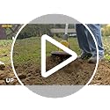 Alloyman 20V Cordless Tiller Cultivator, 360RPM Electric Garden Tiller, with 2 * 4.0Ah Batteries & Charger, 9In Tilling Width and 6.6In Depth Garden Rototiller for Lawn/Gardening/Soil Cultivation