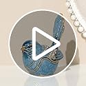 Exquisite Hand - Painted Enamel Blue Bird Trinket Box Hinged Rhinestone - Adorned Mini Jewelry Organizer for Rings & Necklaces, Ideal Classical Home Decor & Collectible Keepsake (Trinket Box-B)