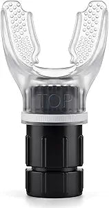 Expand-A-Lung | Breathing Exercise Fitness Trainer | Inspiratory Muscle Strength Tool | Breathe Easier with Stronger Lungs | Dual-Way Inhale-Exhale Adjustable Resistance Settings