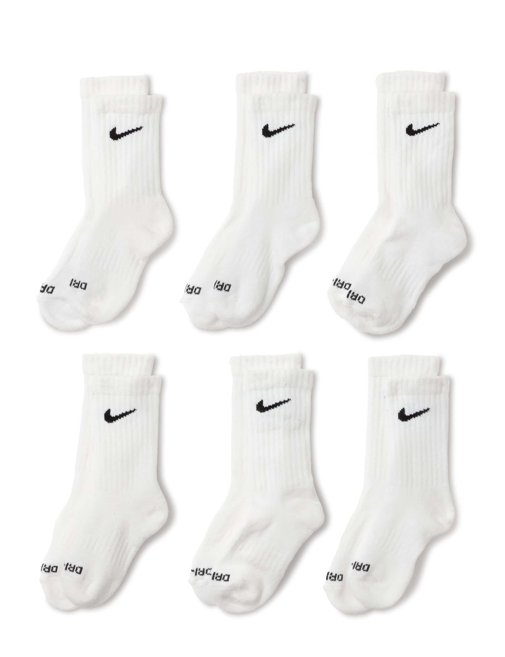 Nike Kids' 6-Pack Performance Socks