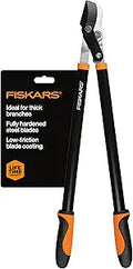 Fiskars 28-Inch Power-Lever Garden Bypass Lopper and Tree Trimmer, Sharp Precision-Ground Steel Blade for Cutting Branches up to 1.75-Inch Diameter