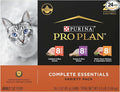 Purina Pro Plan Gravy, High Protein Wet Cat Food Variety Pack, Complete Essentials Chicken and Turkey Favorites - (Pack of 24) 3 oz. Cans