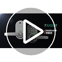 Smart Door Handle Lock with Keypad: Yamiry Fingerprint Smart Knob - Keyless Entry Digital Lock for Front Door - Deadbolt with APP - Generate Passcode Remotely - DIY Installation