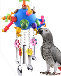 KATUMO Bird Toys, Parrot Pull Spoons Colorful Acrylic Stick Toys Bird Chew Toys for  Parrot, African Grey, Conure, Caique, Quaker, Small Cockatoo, Mini Macaw, Eclectus and Similar Birds