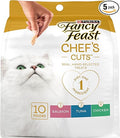 Purina Fancy Feast Natural Cat Treats Variety Pack, Purely Natural - (Pack of 5) 10 ct. Pouches