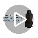 3-Pack 1/2 Inch Drip Irrigation Tubing to Faucet/Garden Hose Adapter - Reusable Connector Fittings for Most Rain Bird, Orbit, Dig, Toro 1/2 or 5/8 Tubing x 3/4" FHT