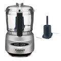 Cuisinart Mini-Prep Plus Food Processor, 3 Cup Mini Food Processor to Chop Herbs, Vegetables, and Hard Cheese, 3 Cup Work Bowl, Reversible Stainless Steel Blade, DLC-2ABC, Brushed Chrome