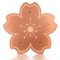 99.99% Pure Copper Bird Bath Disk, Triple Point Support Design Lower Cleaning Frequency for Physical Safe Water Purify Outdoor Bird Bowls All-Season (1, Copper Flower)