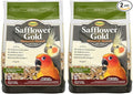 Higgins 2 Pack of Safflower Gold Natural Blend Conure and Cockatiel Food, 3 Pounds Each