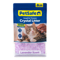PetSafe ScoopFree 8 lb Bag Premium Crystal Cat Litter- Ultra-Absorbent Silica- Universal Litterbox Crystals - Non-Clumping Odor Control - Lavender Scent