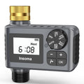 Water Timer for Outdoor Garden Hose, Hose Timer with Rain Delay/Manual Mode, Automatic Drip Irrigation Controller System for Lawn Yard Garden Watering