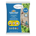 Happy Wings Sunflower Hearts & Chips - Sunflower Kernels and Chips Bird Food - 5 Lb No Mess, No Waste I No Grow Seed | Bird Seed for Wild Birds