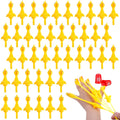 POPLAY 42PCS Flying Chicken Slingshot, Party Favors Treasure Box Toys for Kids, Flicking Rubber Chickens Finger Toys for Birthday Party Activity Gift, Classroom Prizes, Goodie Bag Stuffer