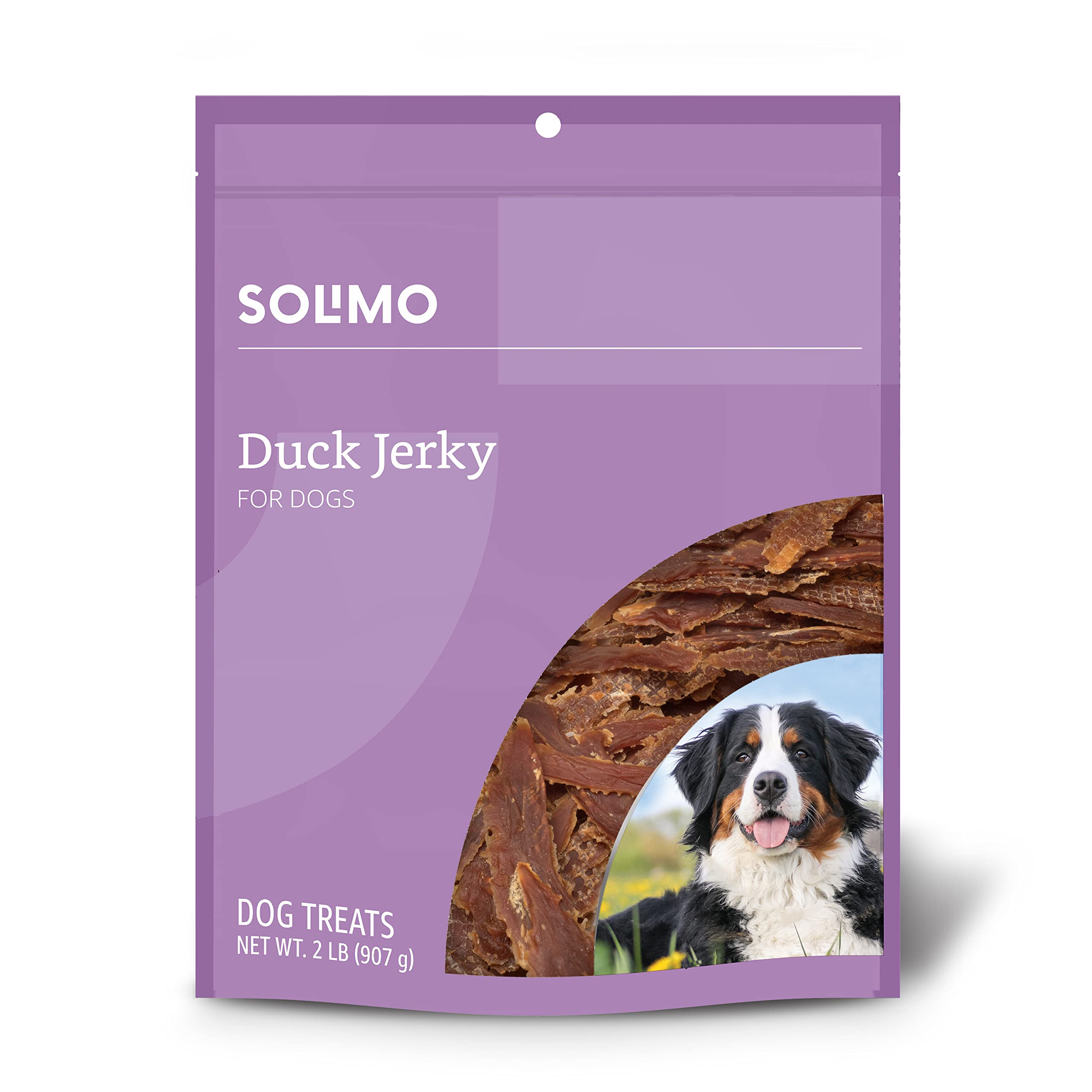 Brand - Solimo Duck Jerky Dog Treats,2 pounds