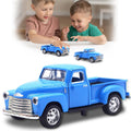 Little Blue Truck Toy for Toddlers 2 3 4 5 6 7 8 Year Old Boys Girls,1:32 Alloy Toddlers Car Toy Driveable,Car Door Can Open,Toy Trucks for Kids Easter Christmas Birthday Gifts