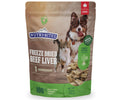 Nutri Bites Freeze Dried Beef Liver Dog & Cat Treats, Single Ingredient High Protein Pet Treats, 17.6 oz