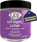Cat Crack Catnip, Zoomie-Inducing Cat Nip Blend, North American Made & 100% Natural, Safe & Non-Addictive Catnip Treats Used to Supplement Cat Nip Toys, Spray, & Accessories (1 Cup)
