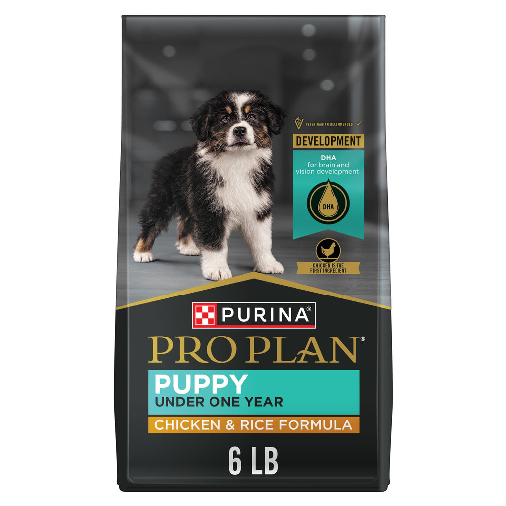 Purina Pro Plan High Protein Dry Puppy Food, Chicken and Rice Formula - 6 lb. Bag