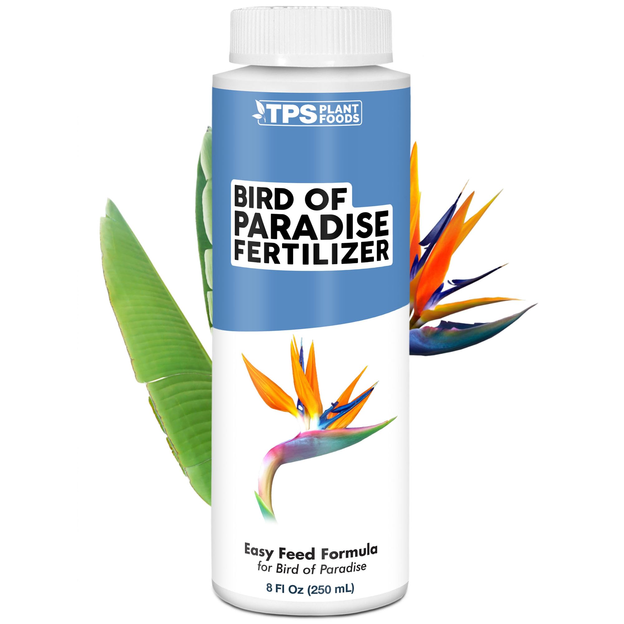 Bird of Paradise Fertilizer – Liquid Plant Food for Bigger Tropical Leaves, Stronger Roots & Healthy Upright Growth, 8 oz