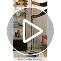 Upgrade Broom and Dustpan Set, Large Size and with Long Handle, Upright,Ideal for Indoor Outdoor Garage Kitchen Room Office Lobby Use (Green)