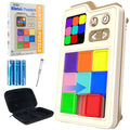 SMILESSKIDDO Super Slide Puzzle Games, Original 1000+ Challenges & 3 Modes, Brain Teaser Puzzle, Super Electronic Sliding Puzzles Toy Gifts for Kids & Adults, Fun Unblocking Logic Game