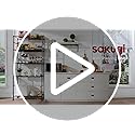 Sakugi Storage Shelves - 5 Tier Shelf Organizer, Heavy Duty Garage Shelving Unit with Leveling Feet, Stable Metal Shelves Organizer for Pantry, Kitchen and Closet, 33.0" W x 12.6" D x 72.0" H, Black