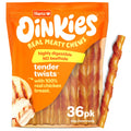 Hartz Oinkies Tender Twists Rawhide‑Free Dog Chews with Real Chicken Breast, Highly Digestible, Long‑Lasting Treats, 36 Count