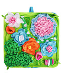 Snuffle Mat for Dogs, Slow Feeding Game Interactive Puzzle Dog Food Mat,Encourage Natural Foraging Skill-Dog Snuffle Mat 19.7''x19.7''Easy to Clean, Durable