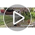 Solar Powered Garden Owl with Motion Detection, Rotating Head, Realistic Hoots and Silent Mode, Outdoor Statue and Sculpture, Owl Decoration for Home, Garden, Patio and Lawn