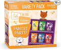 Weruva Cats in the Kitchen, Pantry Party Pouch Variety Pack in Gravy Cat Food, 3oz Pouch (Pack of 12)