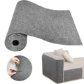 Cat Scratch Couch Furniture Protector, Adhesive Cat Scratch Pad Deterrent for Furniture, DIY Climbing Cat Scratcher Couch Protector from Cat Claws Scratching for Indoor (Light Grey, 78.7x15.8Inch)