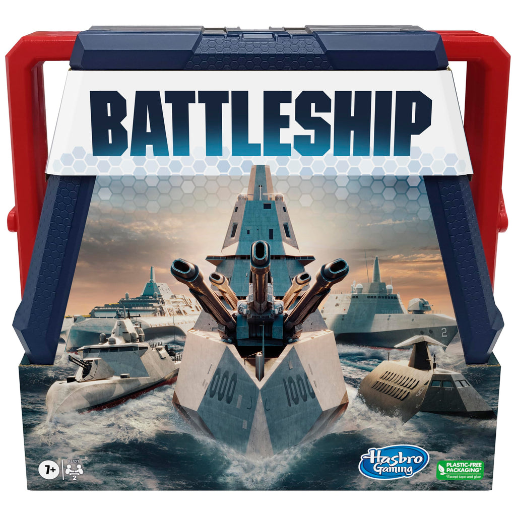 Hasbro Gaming Battleship Classic Board Game | Strategy Games for Kids and Adults | Ages 7+ | 2 Players | Fun Kids Games | Family Games