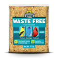 Audubon Park Waste Free Wild Bird Seed – 12 lb. No Mess Blend with Sunflower Hearts & Peanut Pieces – Bird Food for Outside Feeders