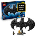 LEGO DC Batman: Batman Logo Building Toy - Super Hero Bedroom Decor for Kids, Boys & Girls, Ages 12+ - with Classic & Golden Batman Minifigures - Gift Idea for Birthdays & Fans - 76330