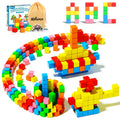 Apluses 42PCS Magnetic Blocks, Gifts for 3 4 5 6 Year Old, Magnet Building Blocks for Toddlers, Girls & Boys, Sensory - Montessori - Autism - Magnetic Toys for Kids Ages 3-5 4-8