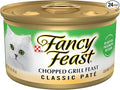 Purina Fancy Feast Chopped Grill Feast Classic Wet Cat Food Pate - (Pack of 24) 3 oz. Cans