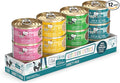 Weruva Cats in The Kitchen, Kitchen Cuties Variety Pack, Wet Cat Food, 3.2oz Can (Pack of 12)