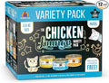 Weruva Wet Cat Food, The Chicken Lounge Paté Variety Pack, 3oz Can, Pack of 12