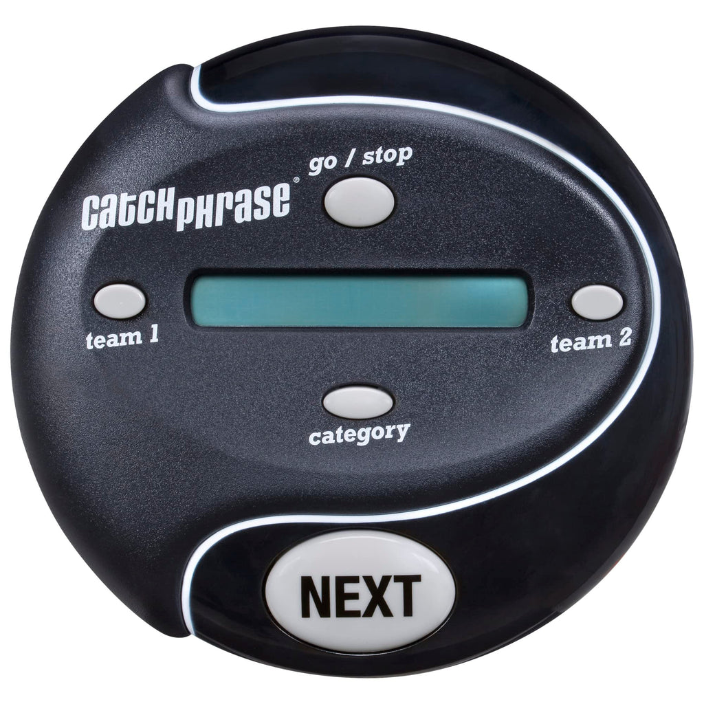 Hasbro Gaming Catch Phrase Electronic Game | Fun Active Handheld Party Games for Adults, Teens, and Kids | 4 or More Players, 2 Teams | Portable Summer Travel Activities | Ages 12+ ( Exclusive)