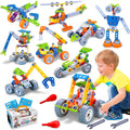 10 in 1 STEM Toys for 4 5 6 7 8+ Year Old Boy Girl Birthday Gifts Building Toys Stem Kits Activities for Kids Ages 4-8 5-7 6-8 Educational Learning Boy Toys Age 3-5 4-6 8-10 Engineering Creative Games