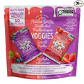Nature's Garden Probiotic Yoggies Multi Pack, 21oz (Strawberry 15x0.7 oz + Mixed Berry 15x0.7 oz) Yogurt Covered Healthy Snack, High Fiber, Real Fruit Pieces, No Artificial Ingredients, for Adults
