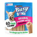 Purina Busy Bone Adult Toy Breed Dog Chew Bone Treats, Tiny - 60 ct. Pouch