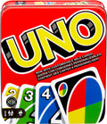 Mattel Games UNO Card Game for Kid, Adult & Family Nights & Parties, Travel & Vacations, Color Blind Accessible & Customizable Deck ( Exclusive)