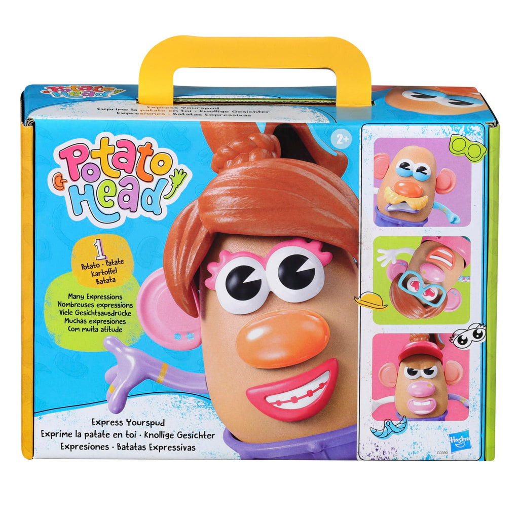 Potato Head Express Yourspud Playset with 1 Potato Body and 32 Accessories, Creative Toddler and Preschool Toys for Boys and Girls 2 Years and Up ( Exclusive)