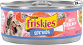 Purina Friskies Shreds With Salmon in Sauce Wet Cat Food - (Pack of 24) 5.5 oz. Cans